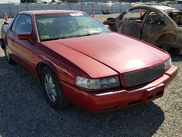 1G6ET12961B105939 - 2001 CADILLAC ELDORADO T RED photo 1