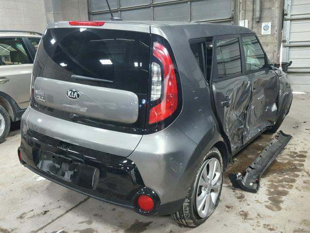 KNDJP3A50G7401397 - 2016 KIA SOUL + GRAY photo 4