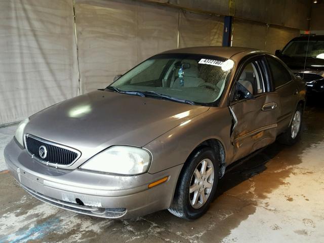 1MEFM50U52G651230 - 2002 MERCURY SABLE GRAY photo 2