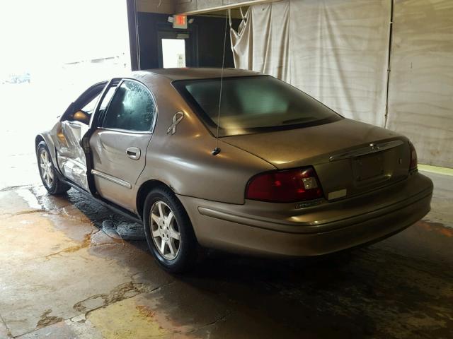 1MEFM50U52G651230 - 2002 MERCURY SABLE GRAY photo 3