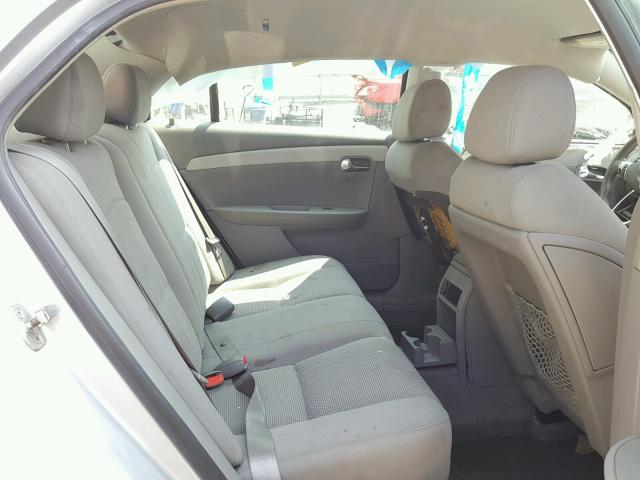 1G1ZH57B99F245516 - 2009 CHEVROLET MALIBU 1LT 银色 照片 6