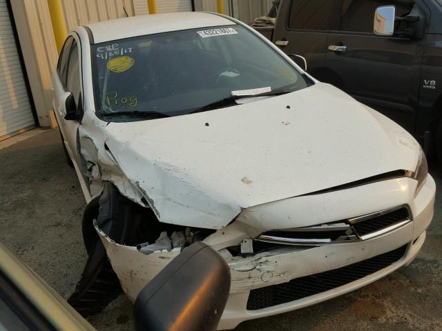 JA32U2FUXEU019074 - 2014 MITSUBISHI LANCER ES/ WHITE photo 1