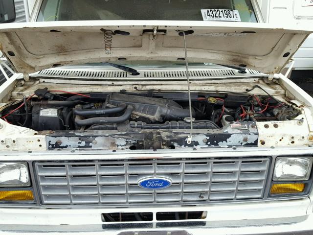 1FDKE30G3LHA59375 - 1990 FORD ECONOLINE TAN photo 7