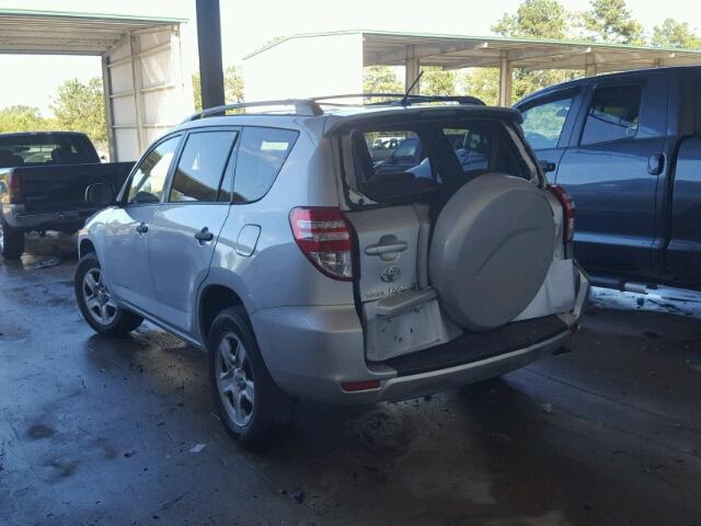 JTMZF4DV8AD026388 - 2010 TOYOTA RAV4 SILVER photo 3