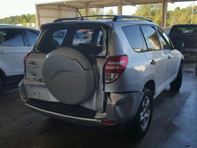 JTMZF4DV8AD026388 - 2010 TOYOTA RAV4 SILVER photo 4