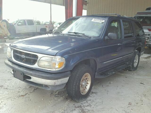 1FMZU34E8WUB47201 - 1998 FORD EXPLORER BLUE photo 2