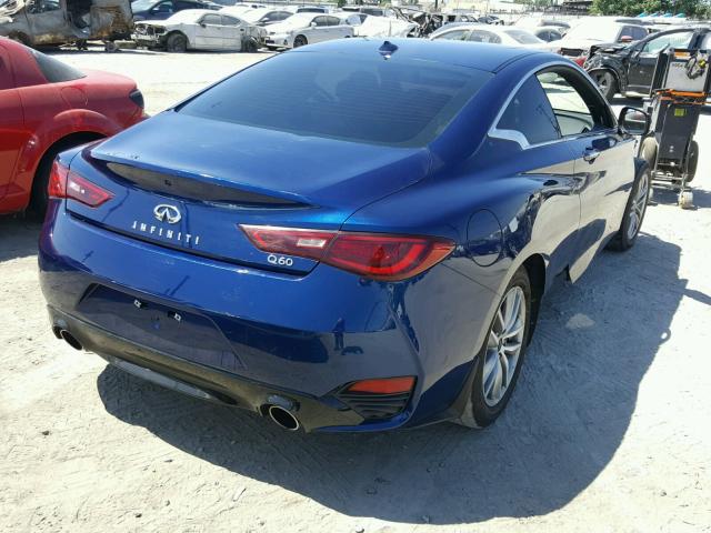 JN1EV7EKXHM364234 - 2017 INFINITI Q60 PREMIU BLUE photo 4