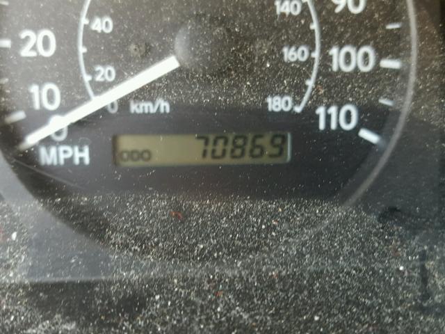 1Y1SK52871Z427932 - 2001 CHEVROLET GEO PRIZM 红色 照片 8