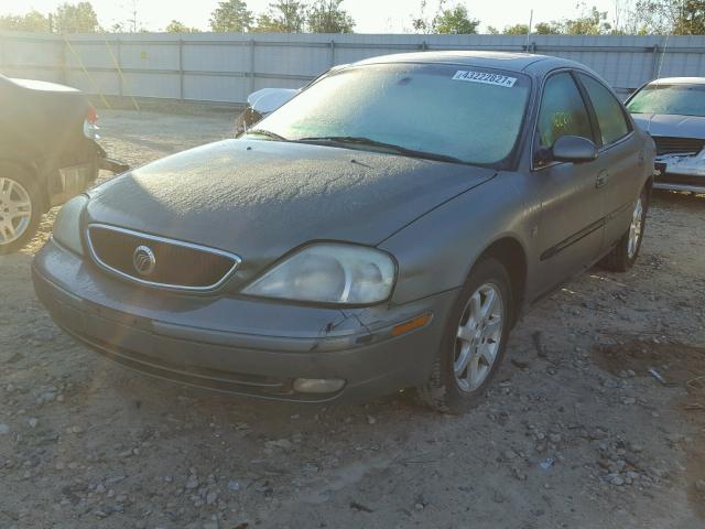 1MEFM55S62A613970 - 2002 MERCURY SABLE GREEN photo 2