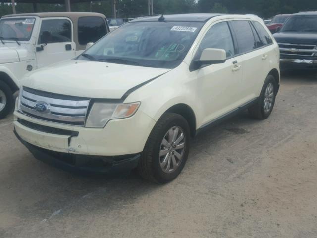 2FMDK49C07BA26327 - 2007 FORD EDGE SEL P WHITE photo 2