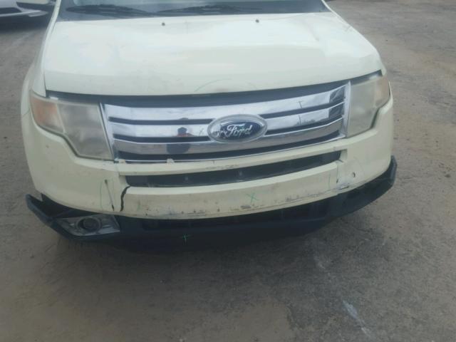 2FMDK49C07BA26327 - 2007 FORD EDGE SEL P WHITE photo 9