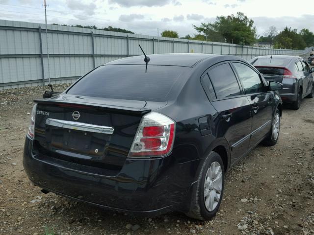 3N1AB6AP1CL694463 - 2012 NISSAN SENTRA 2.0 BLACK photo 4