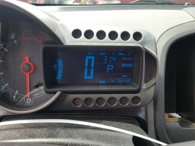 1G1JA5SHXC4190008 - 2012 CHEVROLET SONIC LS WHITE photo 8