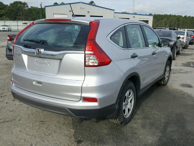 2HKRM3H34GH561746 - 2016 HONDA CR-V SILVER photo 4