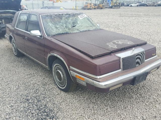 1C3XC66R5LD857706 - 1990 CHRYSLER NEW YORKER 红色 照片 1