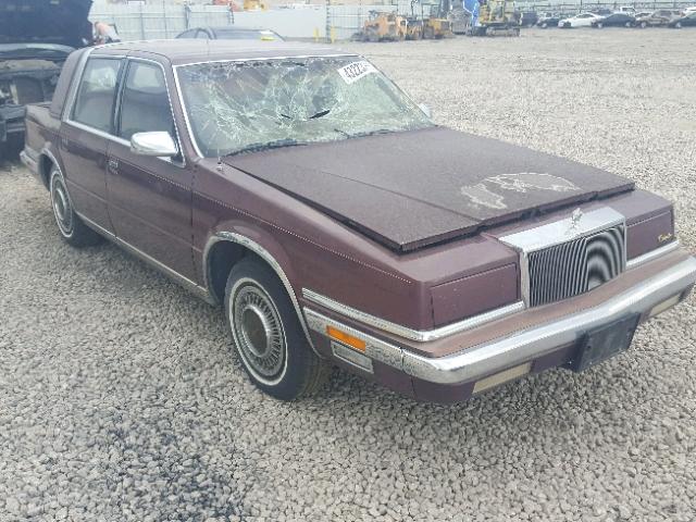 1C3XC66R5LD857706 - 1990 CHRYSLER NEW YORKER RED photo 1