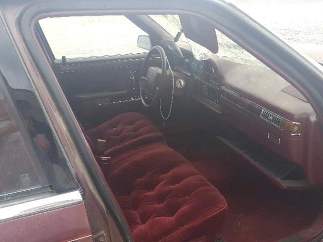 1C3XC66R5LD857706 - 1990 CHRYSLER NEW YORKER 红色 照片 5