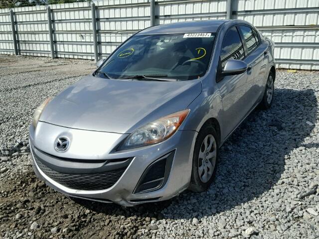 JM1BL1UF8B1392498 - 2011 MAZDA 3 I SILVER photo 2