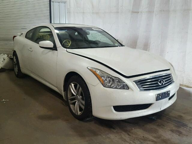 JN1CV6EL7AM152388 - 2010 INFINITI G37 WHITE photo 1