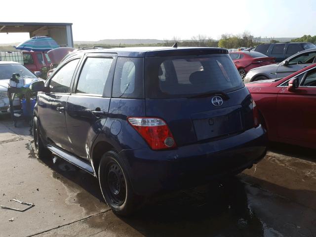 JTKKT624465016659 - 2006 TOYOTA SCION XA BLUE photo 3