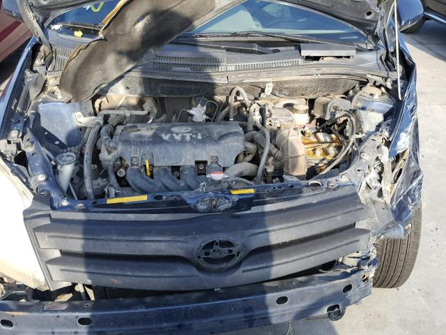 JTKKT624465016659 - 2006 TOYOTA SCION XA BLUE photo 7