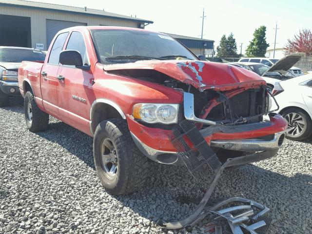 1D7HU18N54J221516 - 2004 DODGE RAM 1500 RED photo 1