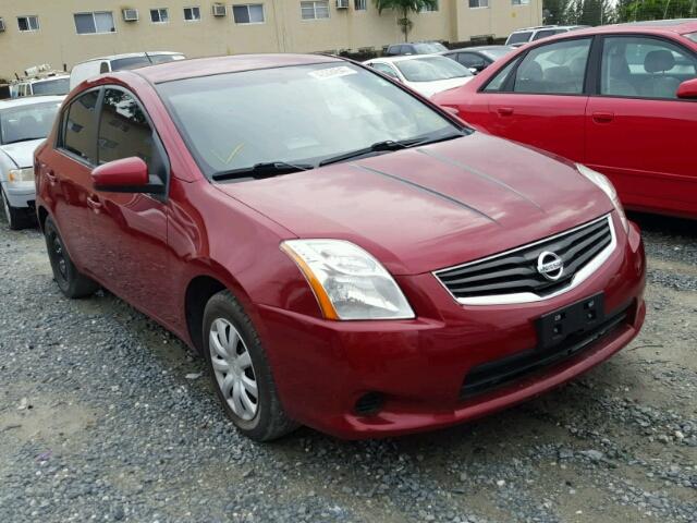 3N1AB6AP3CL639691 - 2012 NISSAN SENTRA 2.0 RED photo 1