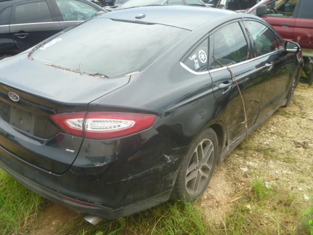 3FA6P0H78ER238893 - 2014 FORD FUSION SE BLACK photo 4