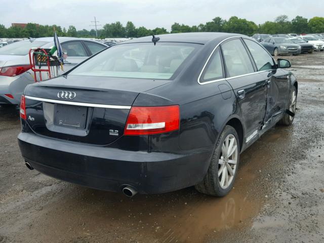 WAUDH74F48N180130 - 2008 AUDI A6 3.2 QUA BLACK photo 4