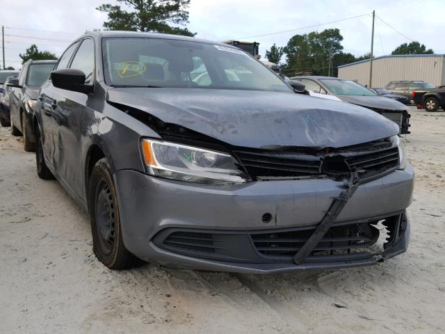 3VW2K7AJXDM240322 - 2013 VOLKSWAGEN JETTA BASE 灰色 照片 1