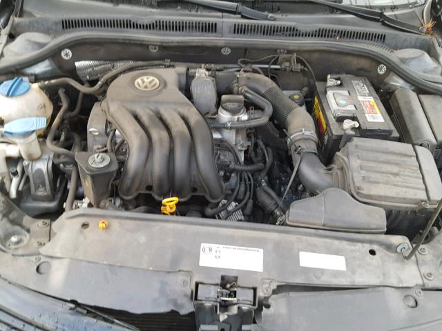 3VW2K7AJXDM240322 - 2013 VOLKSWAGEN JETTA BASE 灰色 照片 7