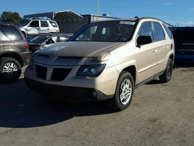 3G7DA03E43S511454 - 2003 PONTIAC AZTEK BROWN photo 2