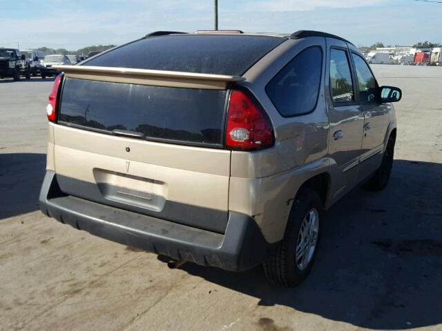 3G7DA03E43S511454 - 2003 PONTIAC AZTEK BROWN photo 4