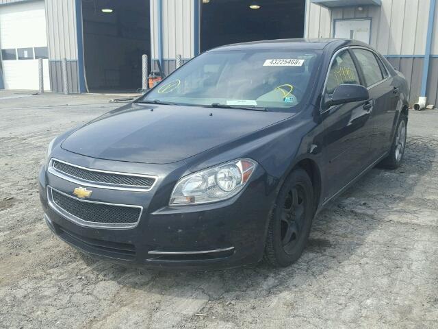 1G1ZH57B89F121866 - 2009 CHEVROLET MALIBU 1LT CHARCOAL photo 2