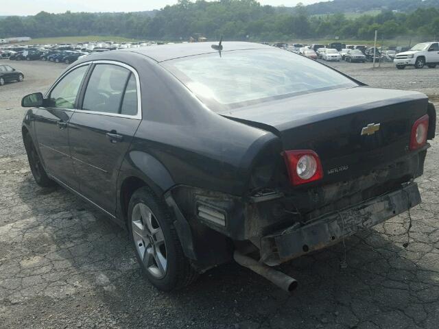 1G1ZH57B89F121866 - 2009 CHEVROLET MALIBU 1LT CHARCOAL photo 3