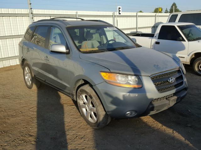 5NMSH13E69H245557 - 2009 HYUNDAI SANTA FE S GRAY photo 1