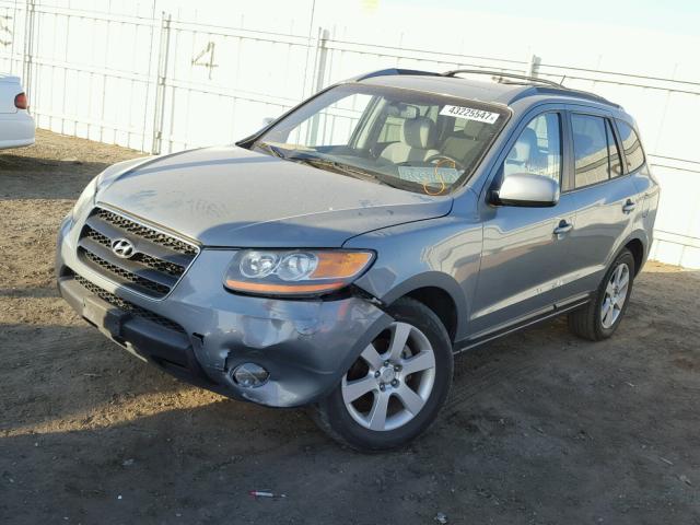 5NMSH13E69H245557 - 2009 HYUNDAI SANTA FE S GRAY photo 2