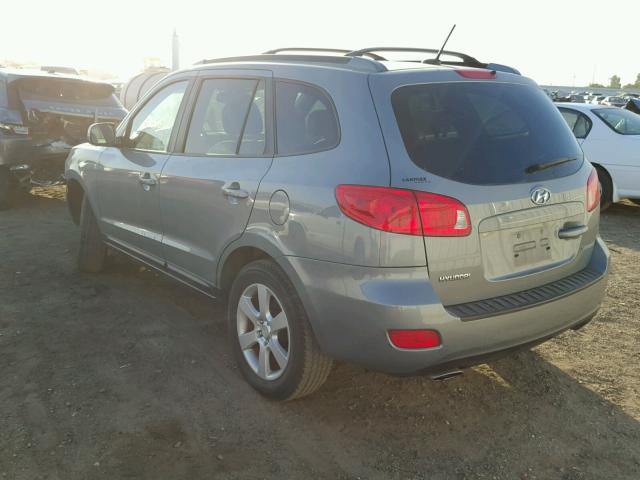 5NMSH13E69H245557 - 2009 HYUNDAI SANTA FE S GRAY photo 3