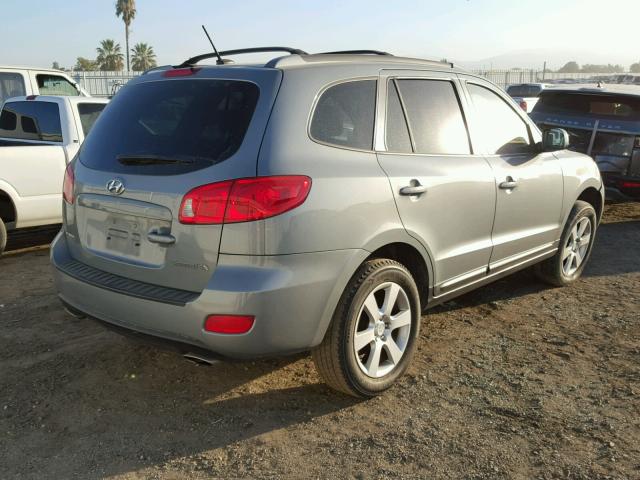 5NMSH13E69H245557 - 2009 HYUNDAI SANTA FE S GRAY photo 4