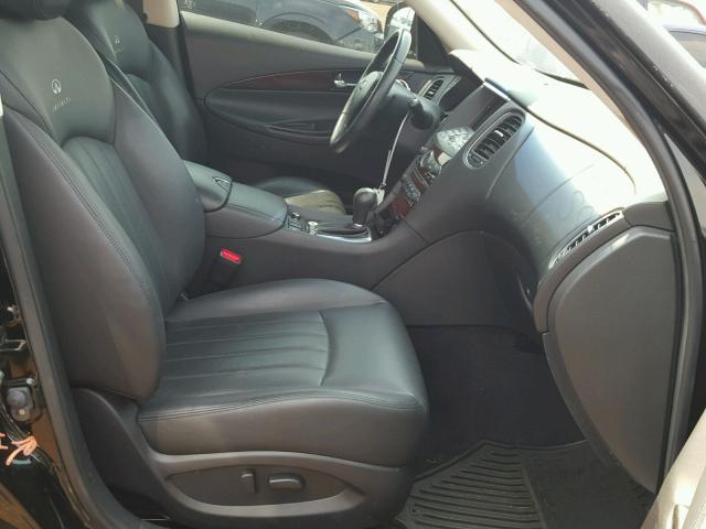 JN1AJ0HR9AM755584 - 2010 INFINITI EX35 BASE BLACK photo 5