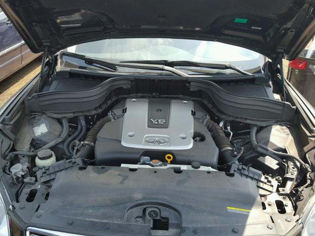 JN1AJ0HR9AM755584 - 2010 INFINITI EX35 BASE BLACK photo 7