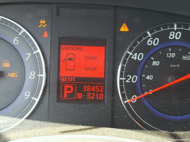 JN1AJ0HR9AM755584 - 2010 INFINITI EX35 BASE BLACK photo 8