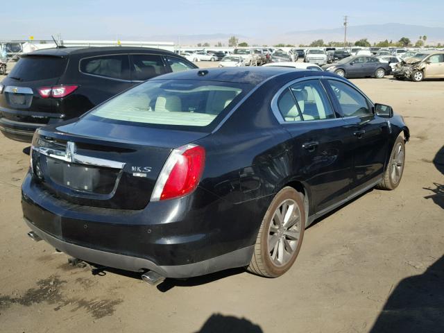 1LNHM94R69G600932 - 2009 LINCOLN MKS BLACK photo 4