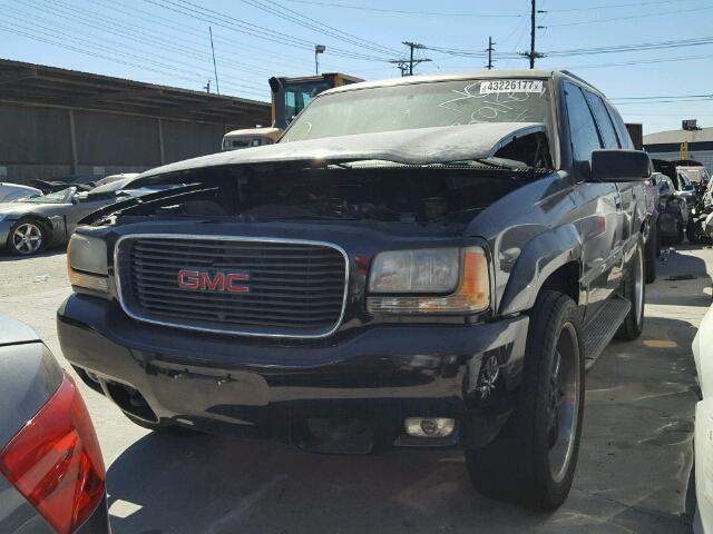 1GKEK13R6YR165403 - 2000 GMC YUKON BLACK photo 2