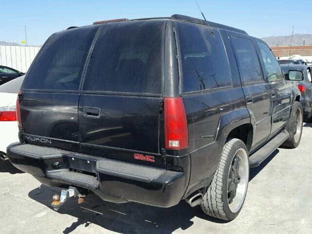 1GKEK13R6YR165403 - 2000 GMC YUKON BLACK photo 4