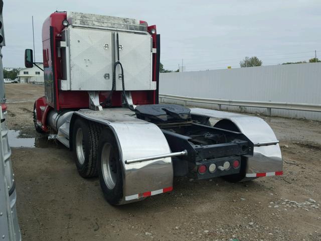 1XKAD49X8AJ274627 - 2010 KENWORTH CONSTRUCTI RED photo 3