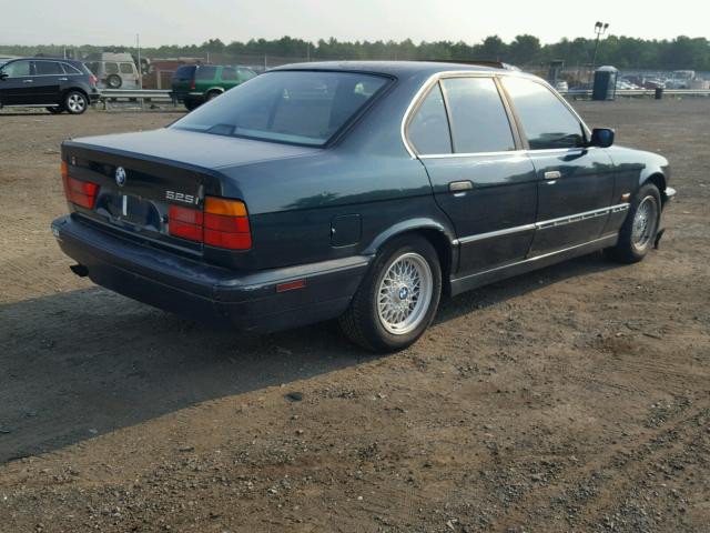 WBAHD6320SGK52362 - 1995 BMW 525 I AUTO GREEN photo 4