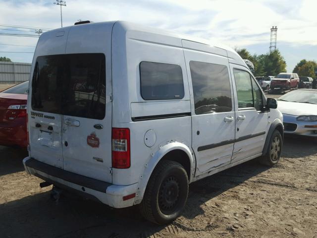 NM0KS9BN4DT143986 - 2013 FORD TRANSIT CO WHITE photo 4