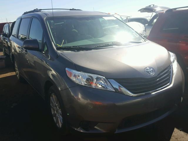 5TDJK3DC5ES087273 - 2014 TOYOTA SIENNA GRAY photo 1