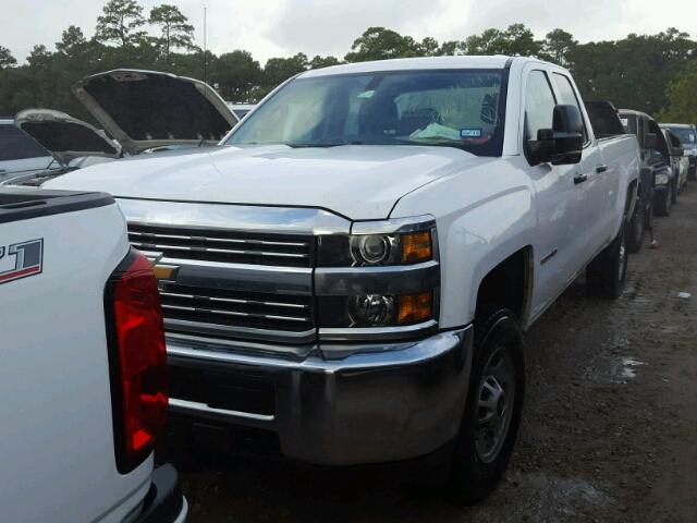 1GC2CUEG6FZ139163 - 2015 CHEVROLET SILVERADO WHITE photo 2